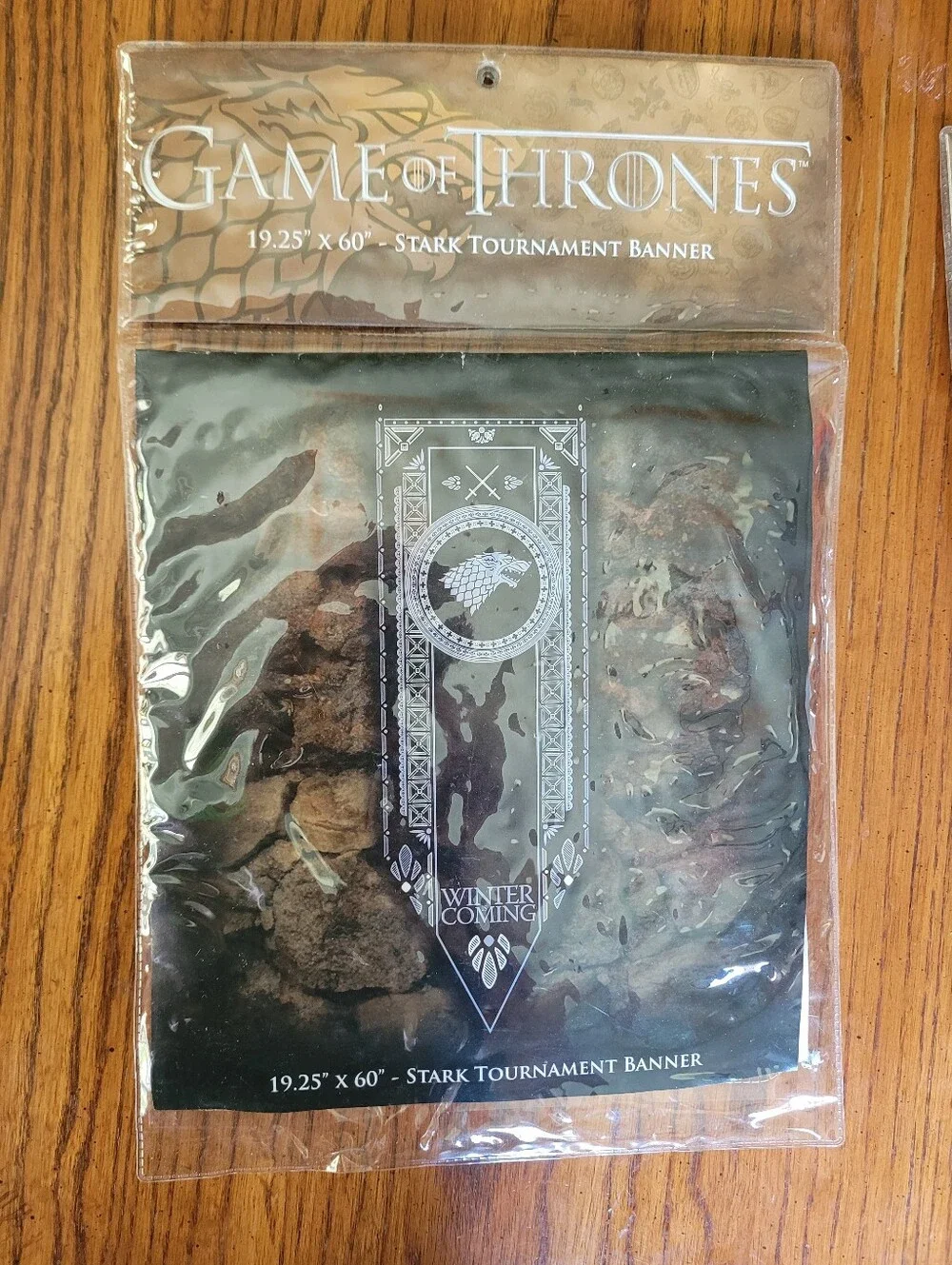 Game of Thrones Tournament Banner Set House Stark & House Targaryen NWT/sealed